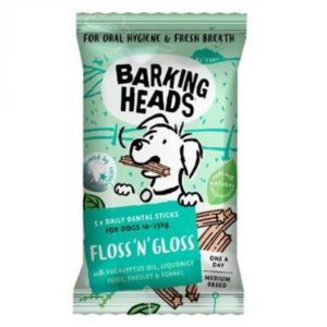 Barking Heads Treats Floss'n' Gloss Medium Breed 150 g