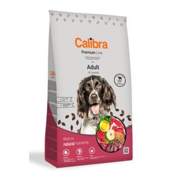 Calibra Premium Line Adult Beef 12 kg