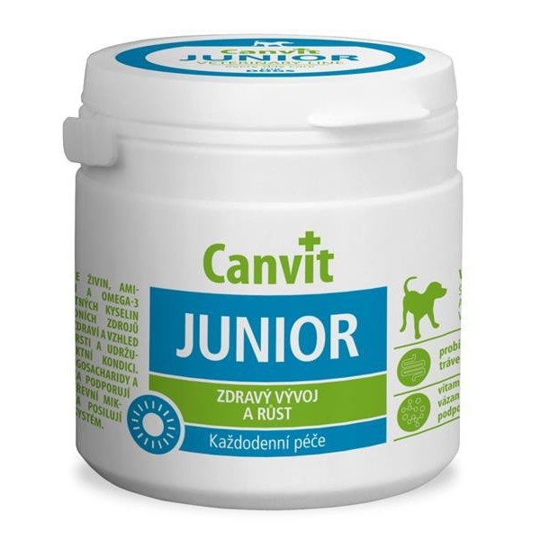 Canvit Junior pro psy tablety 100 g