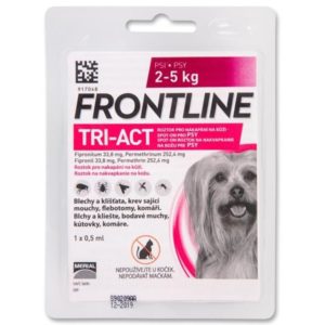 Frontline TRI-ACT spot-on dog XS a.u.v. sol 1 x 0