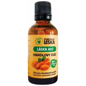 Láska A03 Mandlový olej čistý přírodní 50 ml