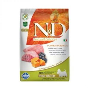 N&D Grain Free Pumpkin Adult Mini Boar & Apple 7 kg