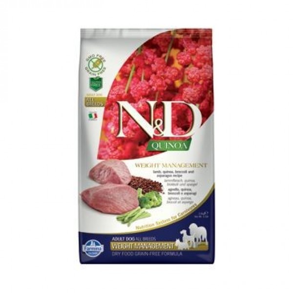 N&D Grain Free Quinoa Weight Mngmnt Lamb & Broccoli 2