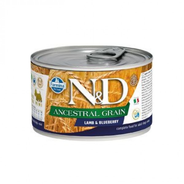 N&D Low Grain Adult Lamb & Blueberry Mini 140 g