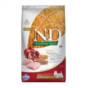 N&D Low Grain Adult Mini Light Chicken & Pomegranate 2