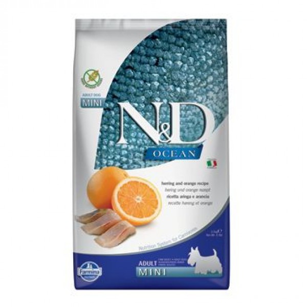 N&D Ocean Adult Mini Herring & Orange 2