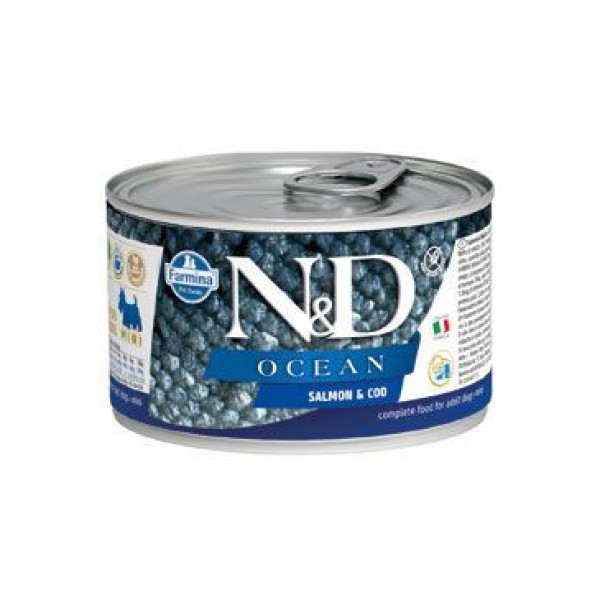 N&D Ocean Adult Salmon & Codfish Mini 140 g