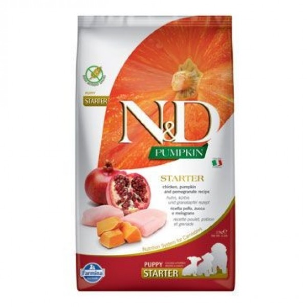 N&D Pumpkin Puppy Starter Chicken & Pomegranate 2