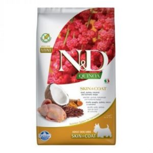 N&D Quinoa Skin&Coat Quail & Coconut Mini 2