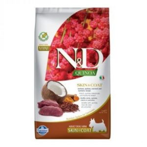 N&D Quinoa Skin&Coat Venison & Coconut Mini 800 g