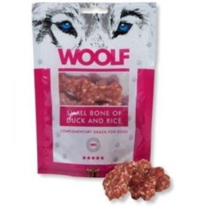 WOOLF small bone of duck and rice 100 g