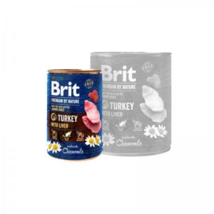Brit Premium by Nature konz. Turkey & Liver 400 g