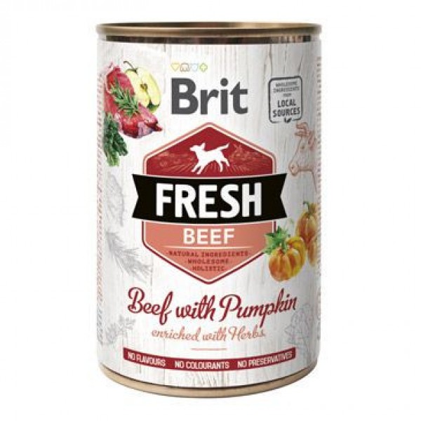 Brit Fresh konz. Beef with Pumpkin 400 g