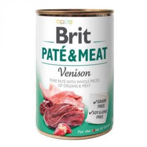 Brit konz. Paté & Meat Venison 400 g