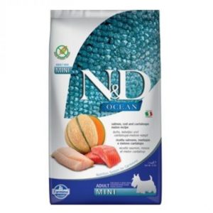 N&D Ocean Adult Mini Salmon & Cod & Melon 800 g