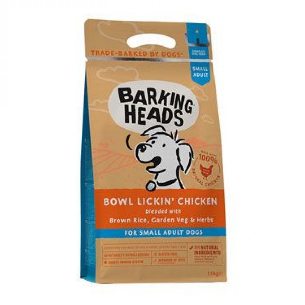 Barking Heads Little Paws Bowl Lickin’ Chicken 1