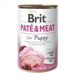 Brit konz. Paté & Meat Puppy 400 g