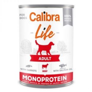 Calibra Life konz. Adult Beef with carrots 400 g