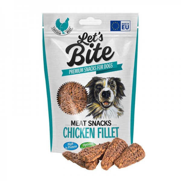 Brit Let's Bite Meat Snacks Chicken Fillet 80 g