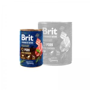Brit Premium by Nature konz. Pork & Trachea 400 g
