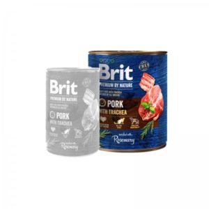 Brit Premium by Nature konz. Pork & Trachea 800 g