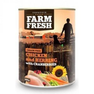 Farm Fresh Chicken & Herring with Cranberries 400 g
