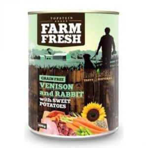 Farm Fresh Venison & Rabbit with Sweet Potatoes 400 g