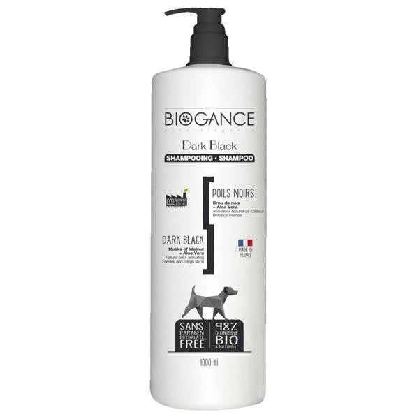 Biogance šampon Dark black - pro černou/tmavou srst 1l