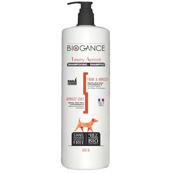Biogance šampon Tawny apricot - pro žlutohnědou srst 1l