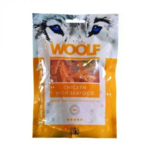 WOOLF chicken with seafood 100 g