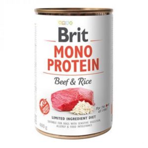 Brit konz. Mono Protein Beef & Rice 400 g