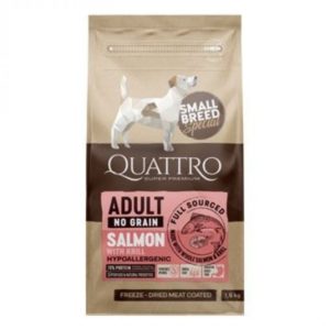 Quattro Dry Small Breed Adult Losos&Krill 7 kg