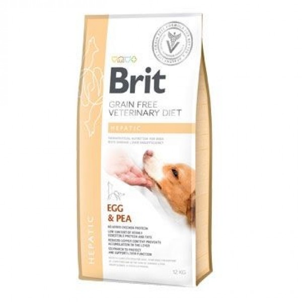 Brit VD Dog GF Hepatic 12 kg