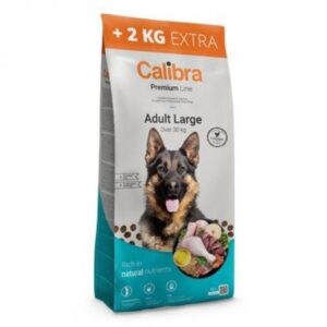 Calibra Premium Line Adult Large 12 kg + 2 kg zdarma