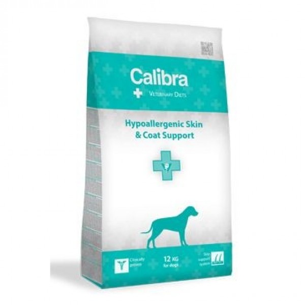Calibra VD Dog Hypoallergenic Skin & Coat Support 12 kg