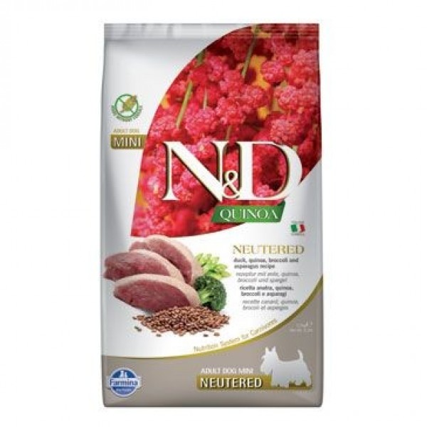 N&D Quinoa Neutered Duck&Broccoli&Asparagus 2