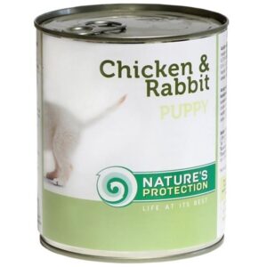 Nature's Protection konzerva Puppy Chicken&Rabbit 200 g