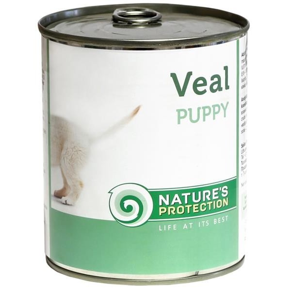 Nature's Protection konzerva Puppy Veal 200 g