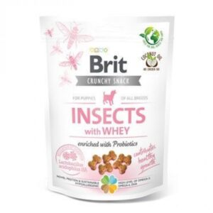 Brit Care Crunchy Cracker Puppy Insect & Whey & Probiotics 200 g
