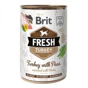 Brit Fresh konz. Turkey with Peas 400 g