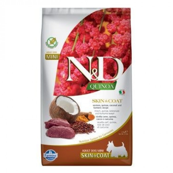 N&D Quinoa Skin&Coat Venison & Coconut Mini 2