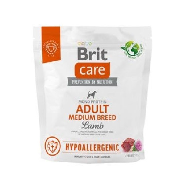 Brit Care Hypoallergenic Adult Medium Breed 1 kg