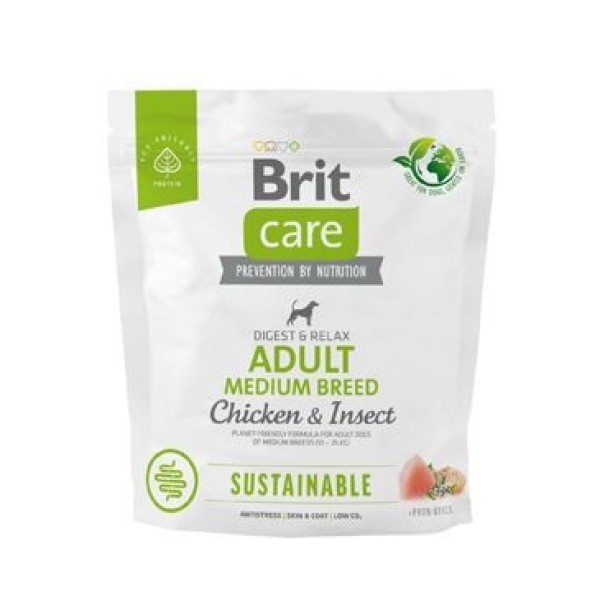 Brit Care Sustainable Adult Medium Breed 1 kg