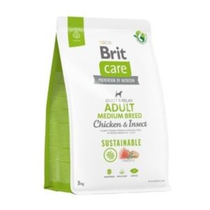 Brit Care Sustainable Adult Medium Breed 3 kg