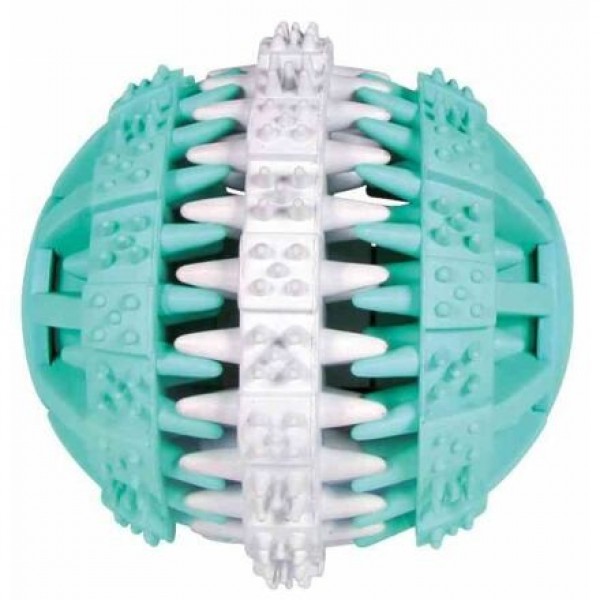 Dentafun míč s mátou zeleno/bílý 7 cm