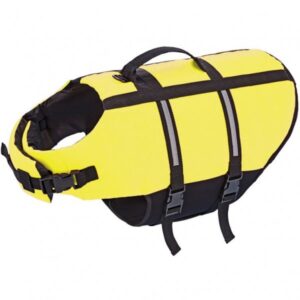 Elen záchranná plovací vesta neon žlutá L