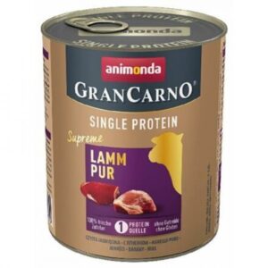 GranCarno Single Protein čisté jehněčí 800 g