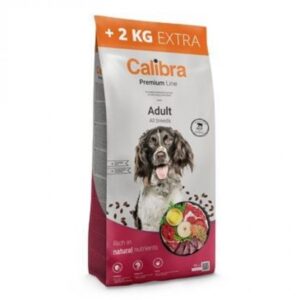 Calibra Premium Line Adult Beef 12 kg + 2 kg zdarma