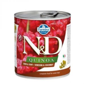 N&D Quinoa Skin&Coat Venison & Coconut 285 g