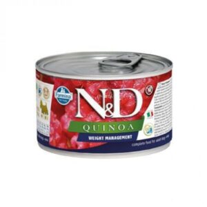 N&D Quinoa Weight Management Lamb & Brocolli Mini 140 g
